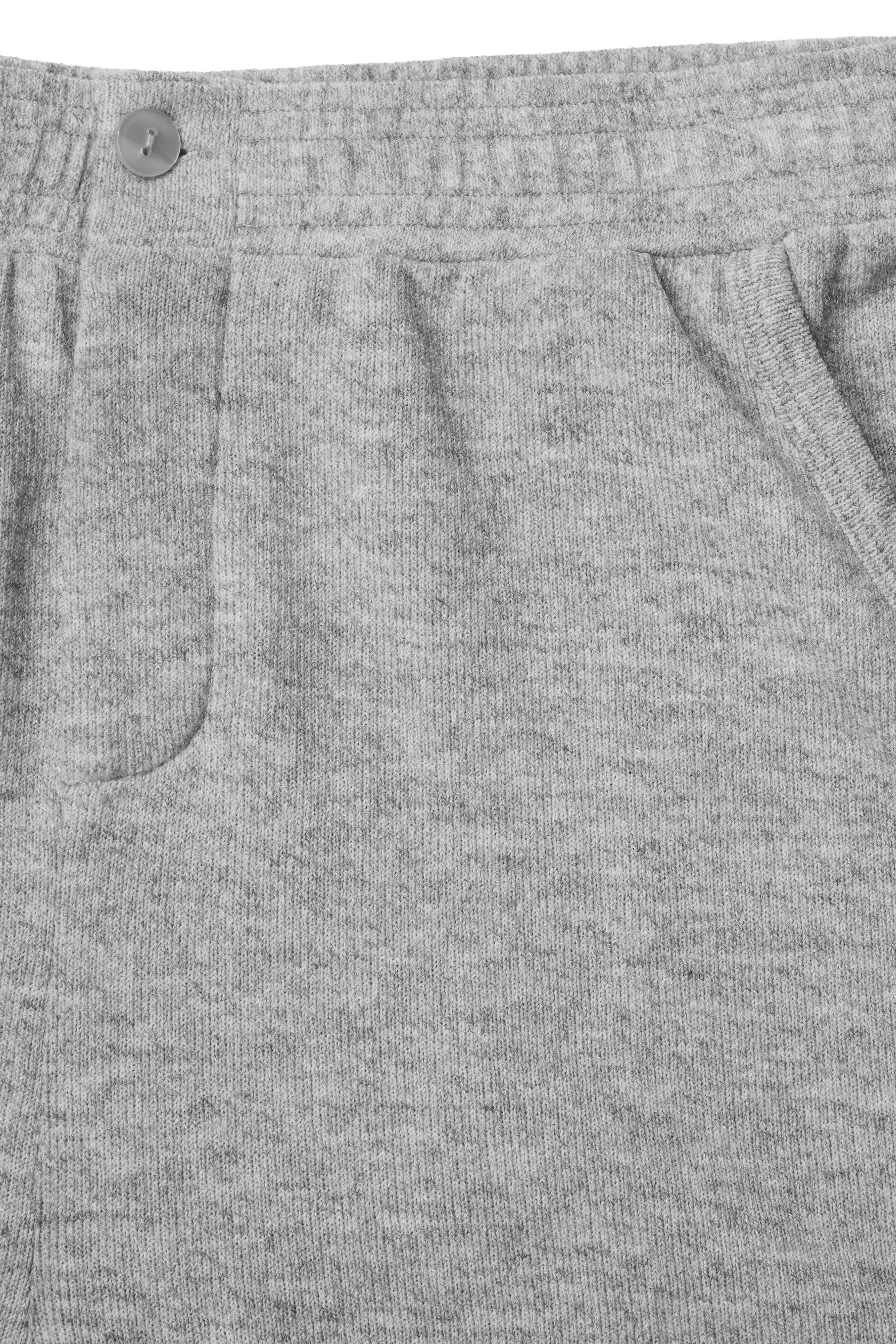 Slacks Soft Short in Light Grey